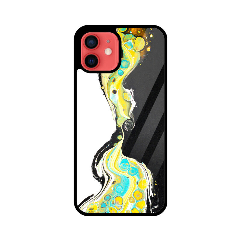 Cosmic Stream | Glass iPhone Case