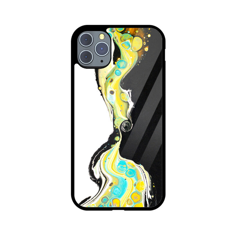 Cosmic Stream | Glass iPhone Case