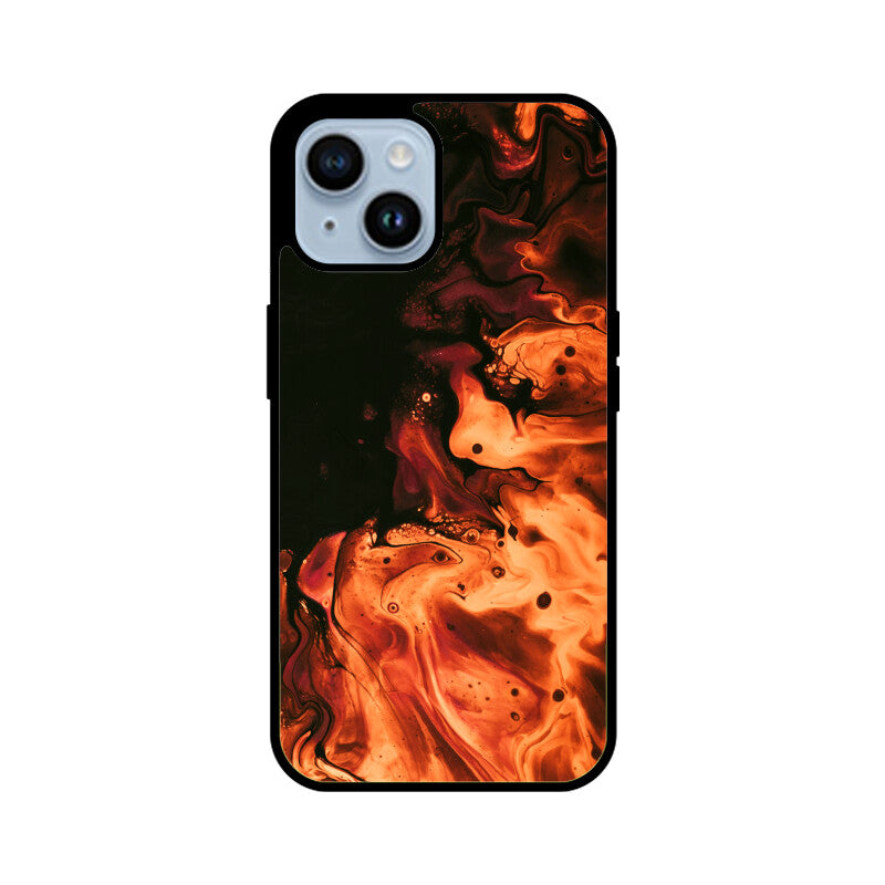 Strokes of Fire | Glass iPhone Case