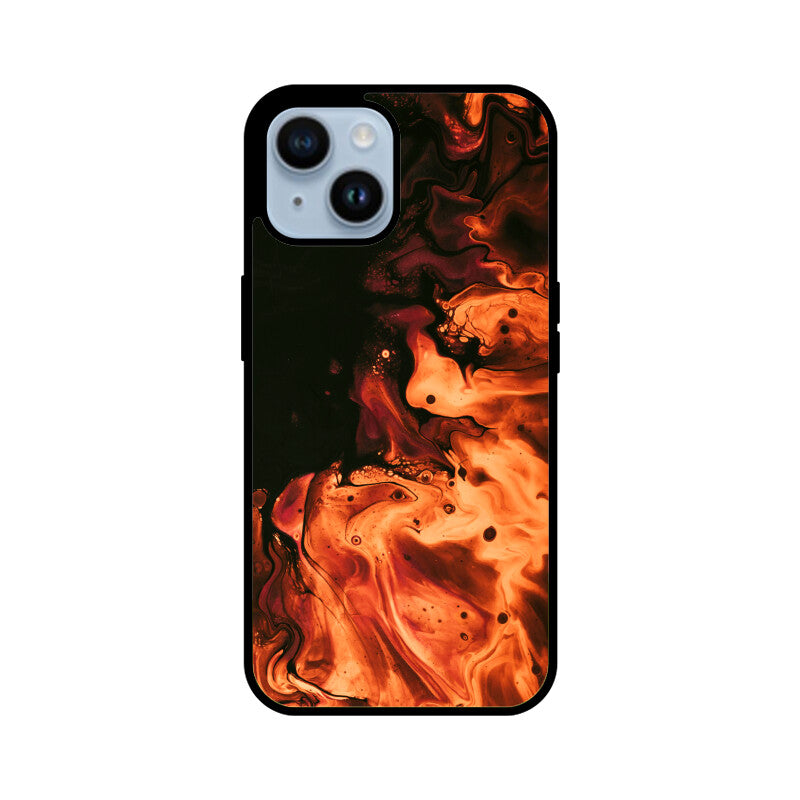 Strokes of Fire | Glass iPhone Case