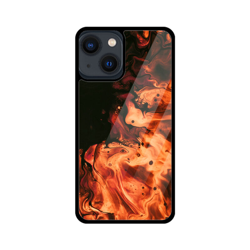 Strokes of Fire | Glass iPhone Case