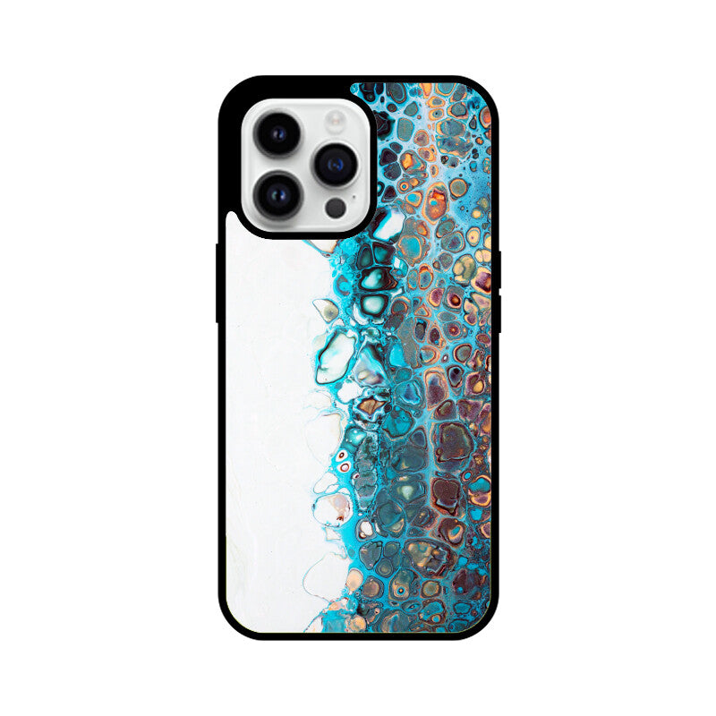 Aquatic Cells | Glass iPhone Case