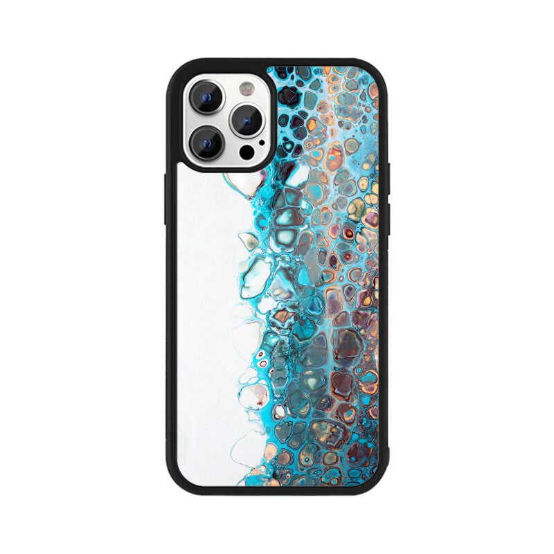 Aquatic Cells | Glass iPhone Case