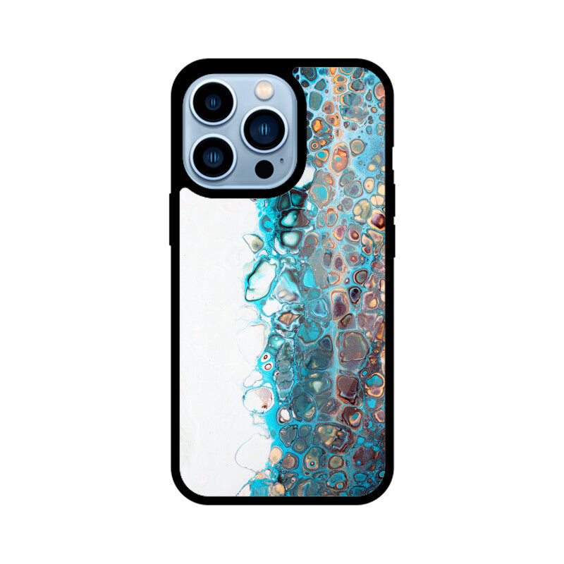 Aquatic Cells | Glass iPhone Case