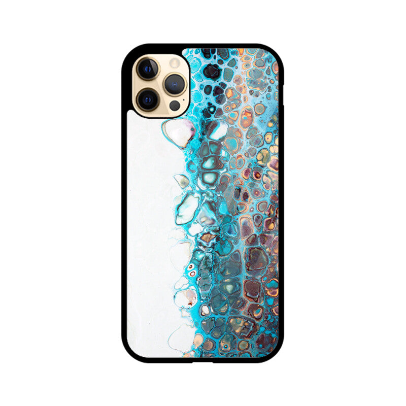 Aquatic Cells | Glass iPhone Case