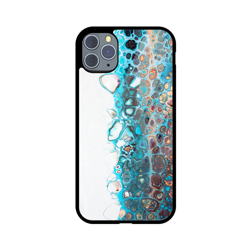 Aquatic Cells | Glass iPhone Case