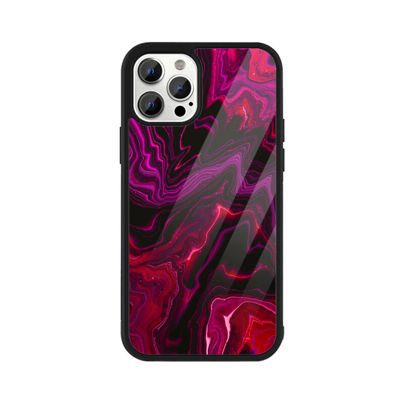 Cosmic Veins | Glass iPhone Case