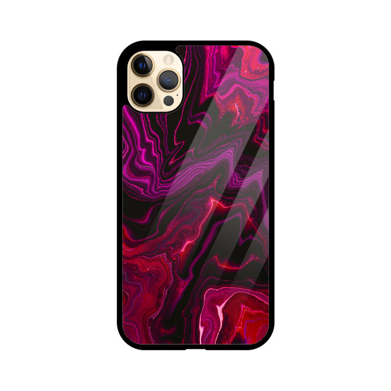 Cosmic Veins | Glass iPhone Case