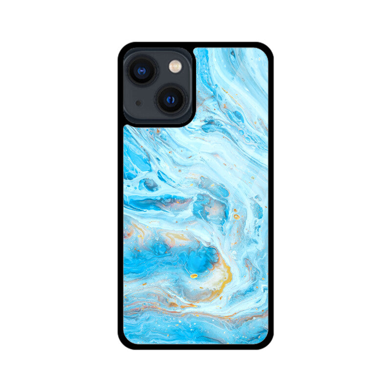 Azure Drift | Glass iPhone Case