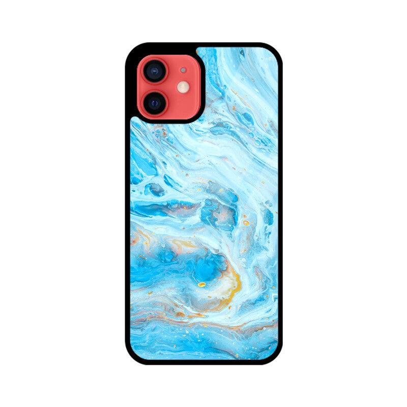 Azure Drift | Glass iPhone Case