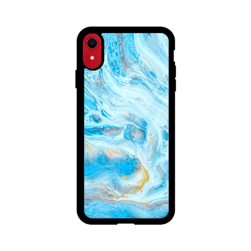 Azure Drift | Glass iPhone Case