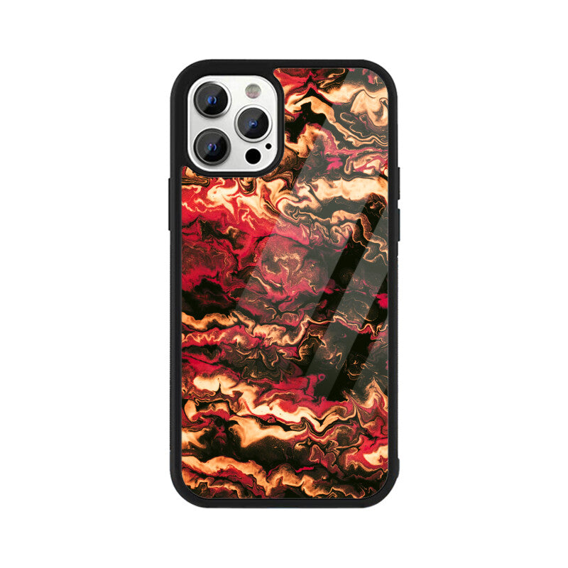 Aurum Blaze | Glass iPhone Case