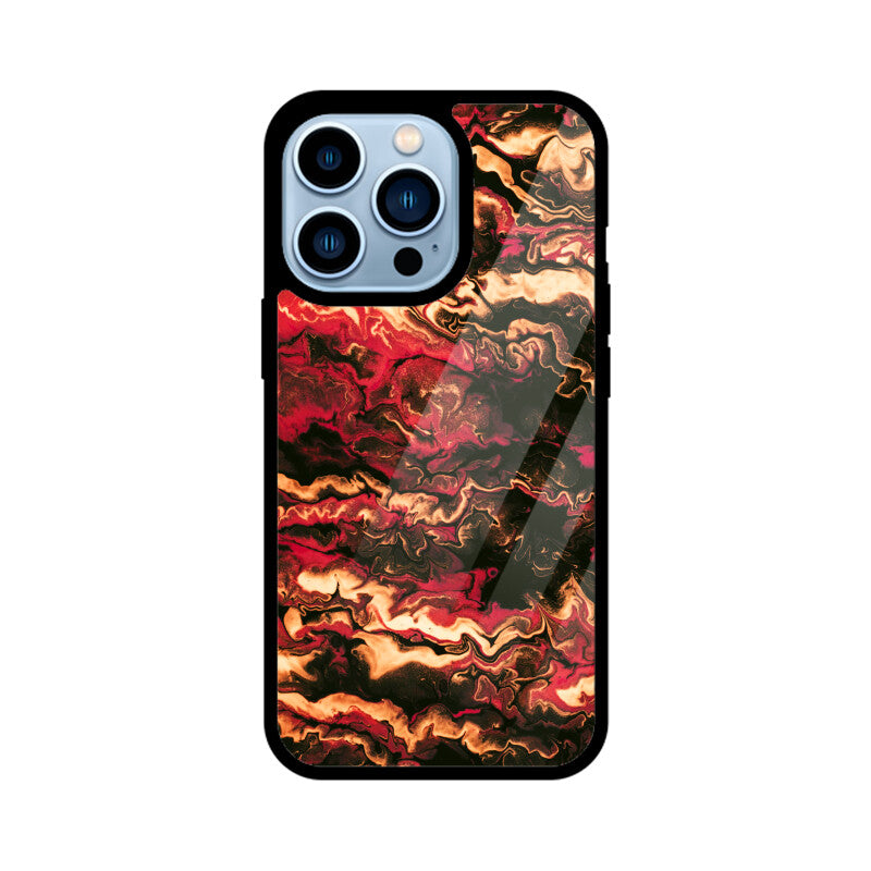 Aurum Blaze | Glass iPhone Case
