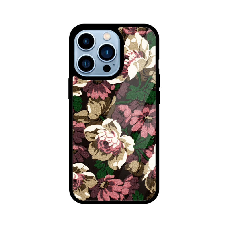 Twilight Blooms | Glass iPhone Case
