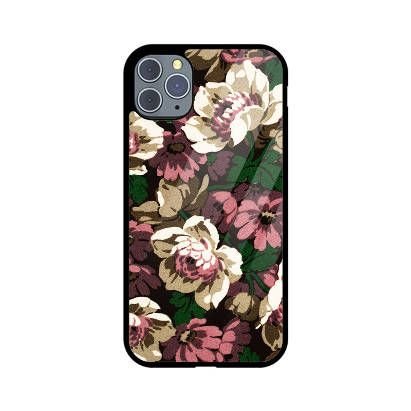 Twilight Blooms | Glass iPhone Case