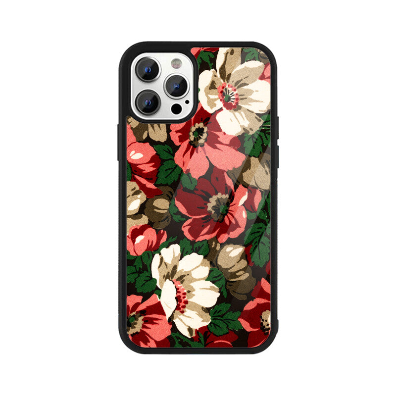 Blossoming Grace | Glass iPhone Case