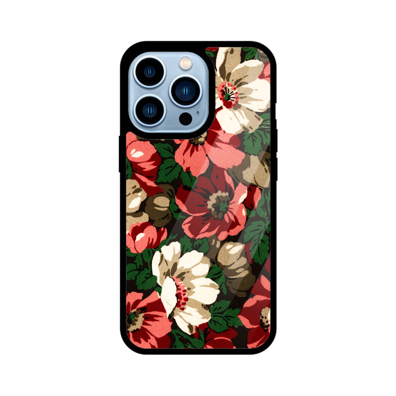 Blossoming Grace | Glass iPhone Case