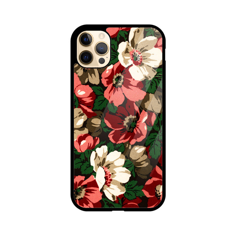 Blossoming Grace | Glass iPhone Case