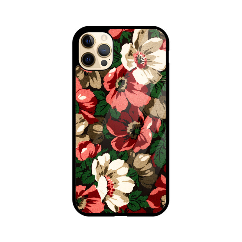 Blossoming Grace | Glass iPhone Case