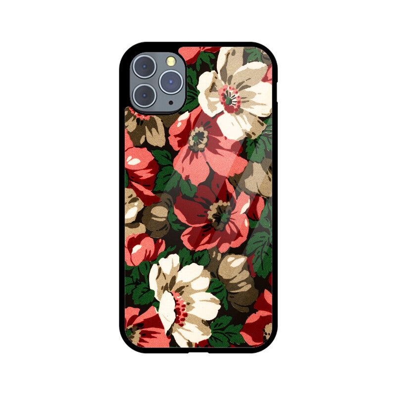 Blossoming Grace | Glass iPhone Case