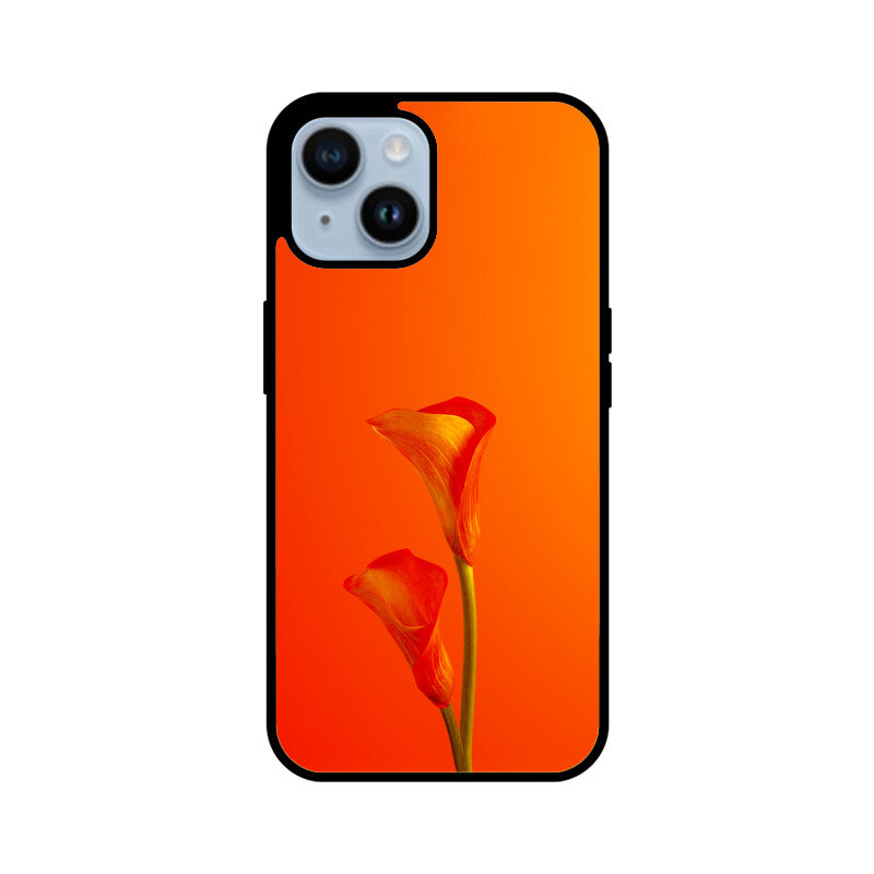 Fiery Flora | Glass iPhone Case