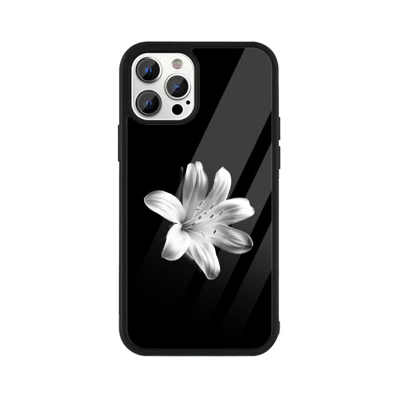 Lunar Bloom | Glass iPhone Case