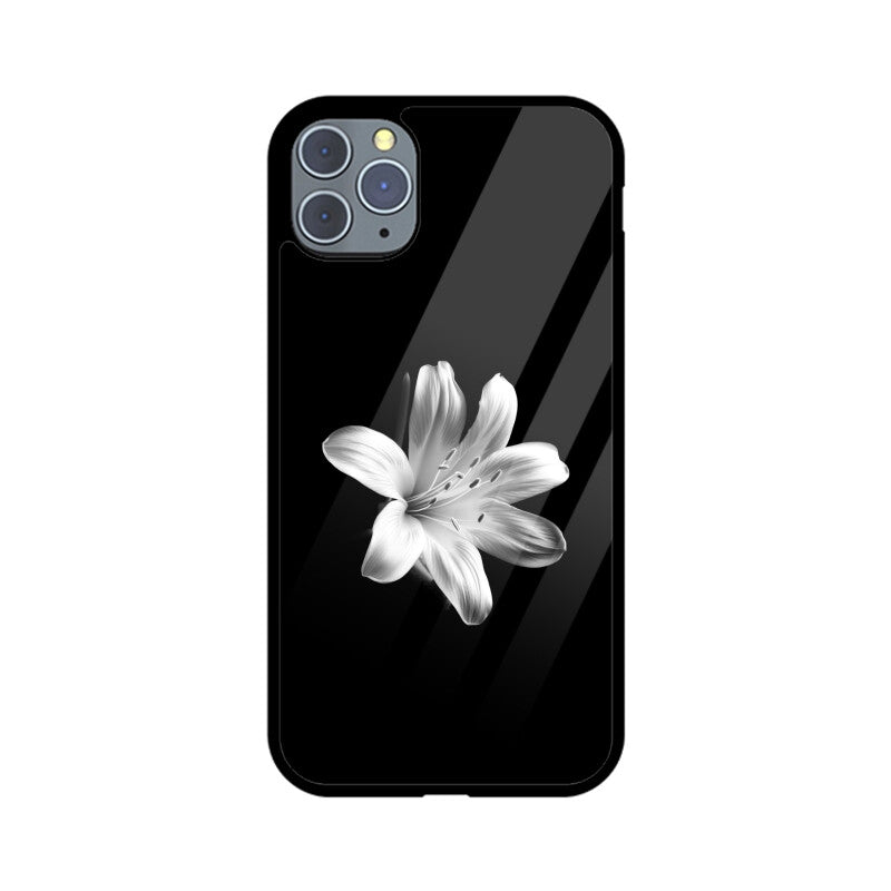 Lunar Bloom | Glass iPhone Case