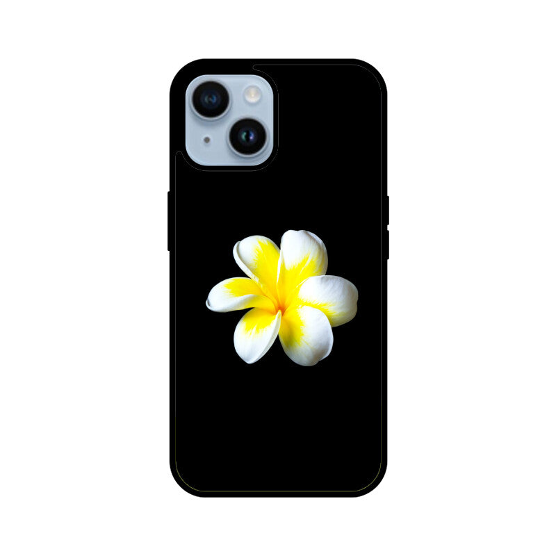 Frangipani Solitude | Glass iPhone Case