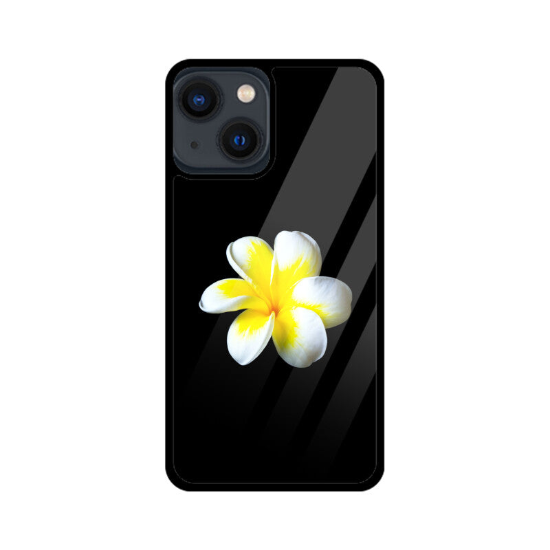 Frangipani Solitude | Glass iPhone Case