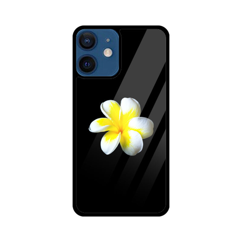 Frangipani Solitude | Glass iPhone Case