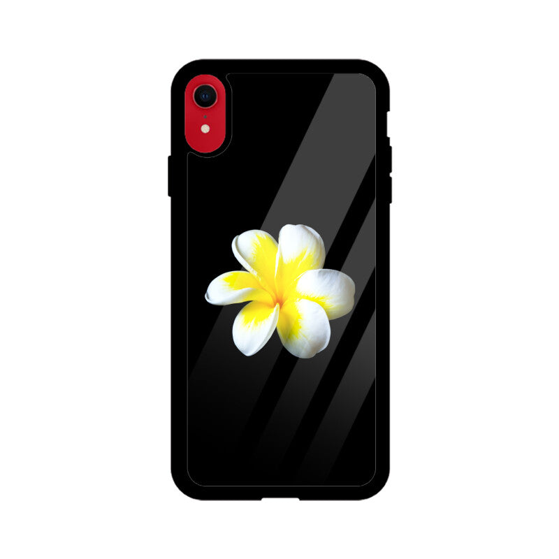 Frangipani Solitude | Glass iPhone Case