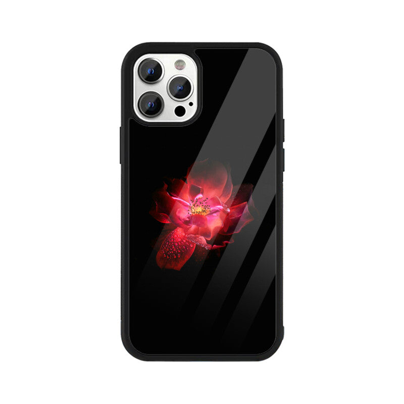 Radiant Rose Lumière | Glass iPhone Case