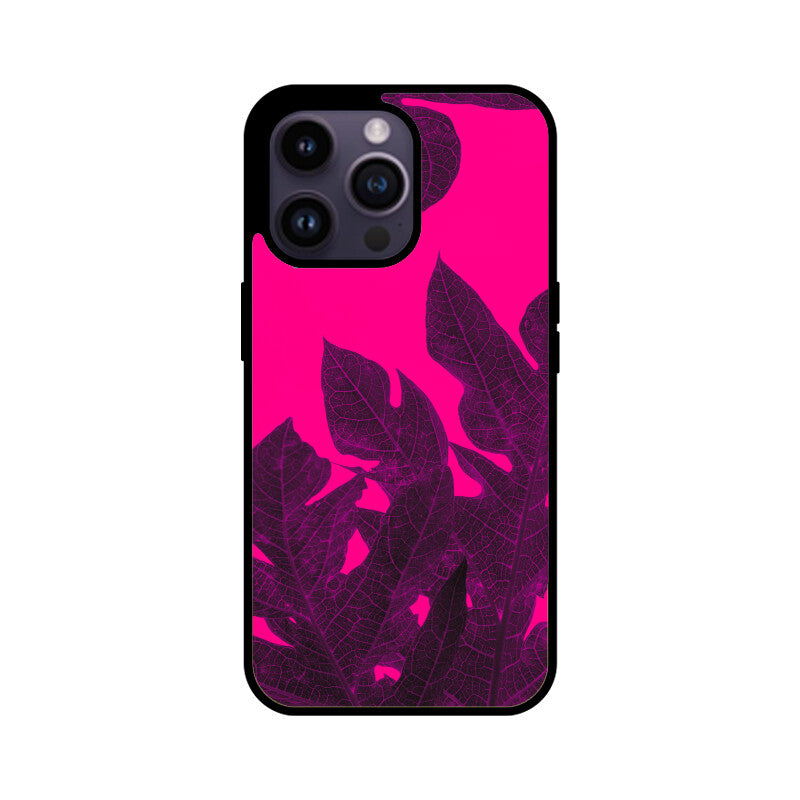 Pink Verdure | Glass iPhone Case