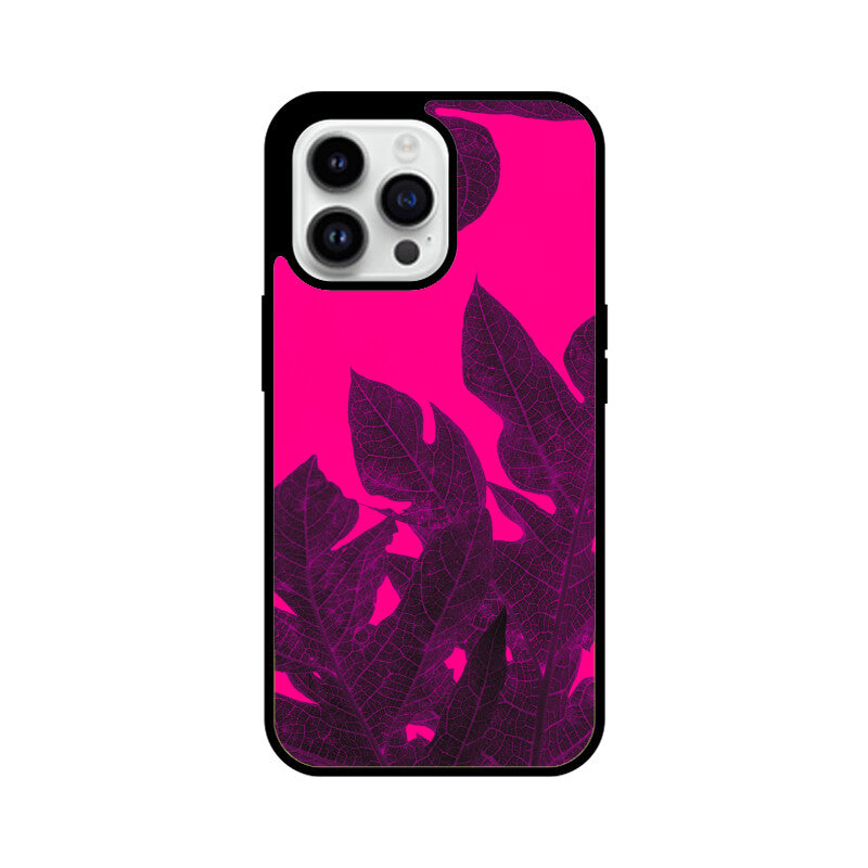 Pink Verdure | Glass iPhone Case