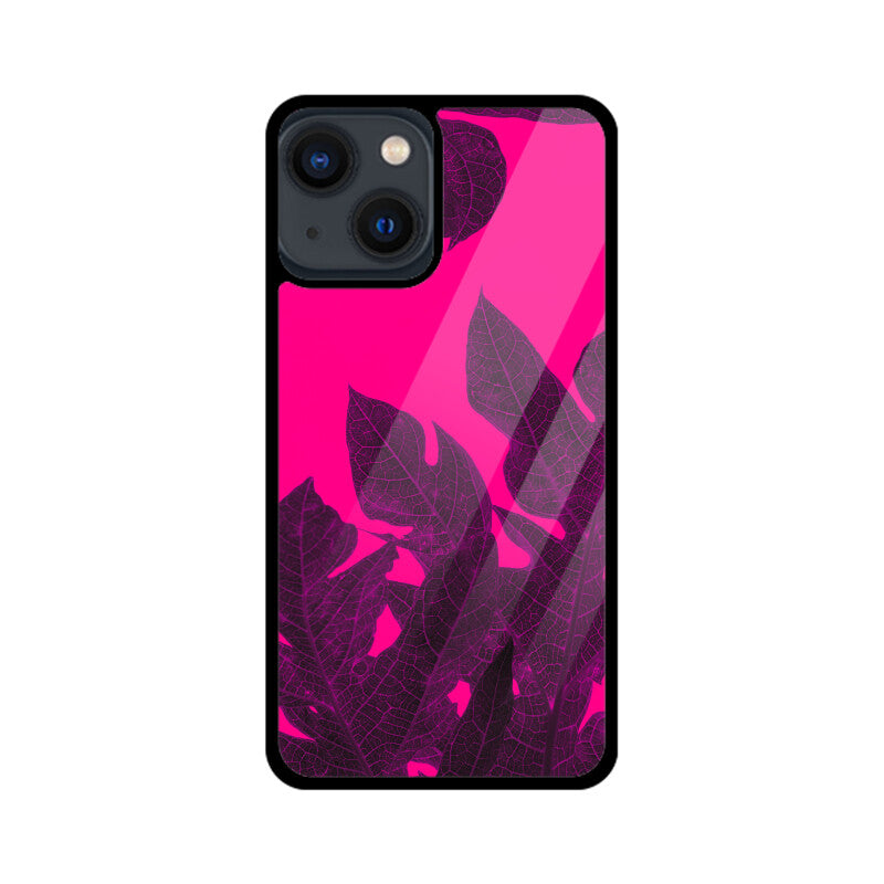 Pink Verdure | Glass iPhone Case