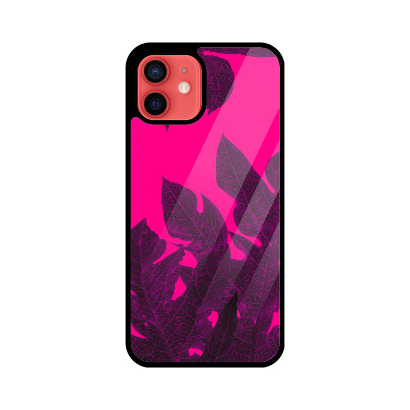 Pink Verdure | Glass iPhone Case