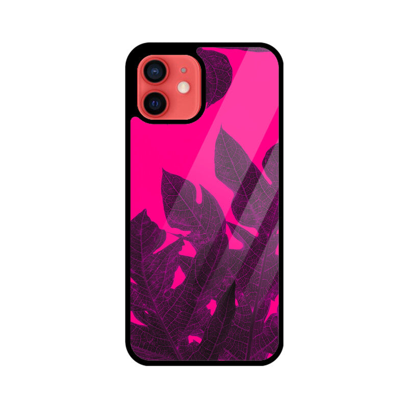Pink Verdure | Glass iPhone Case