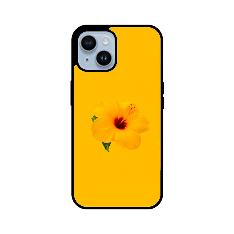 Hibiscus Radiance | Glass iPhone Case