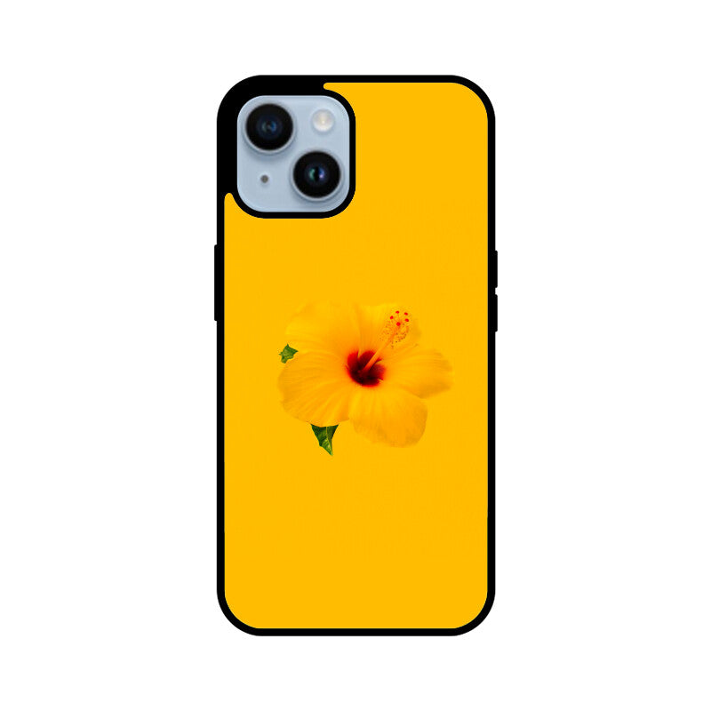Hibiscus Radiance | Glass iPhone Case