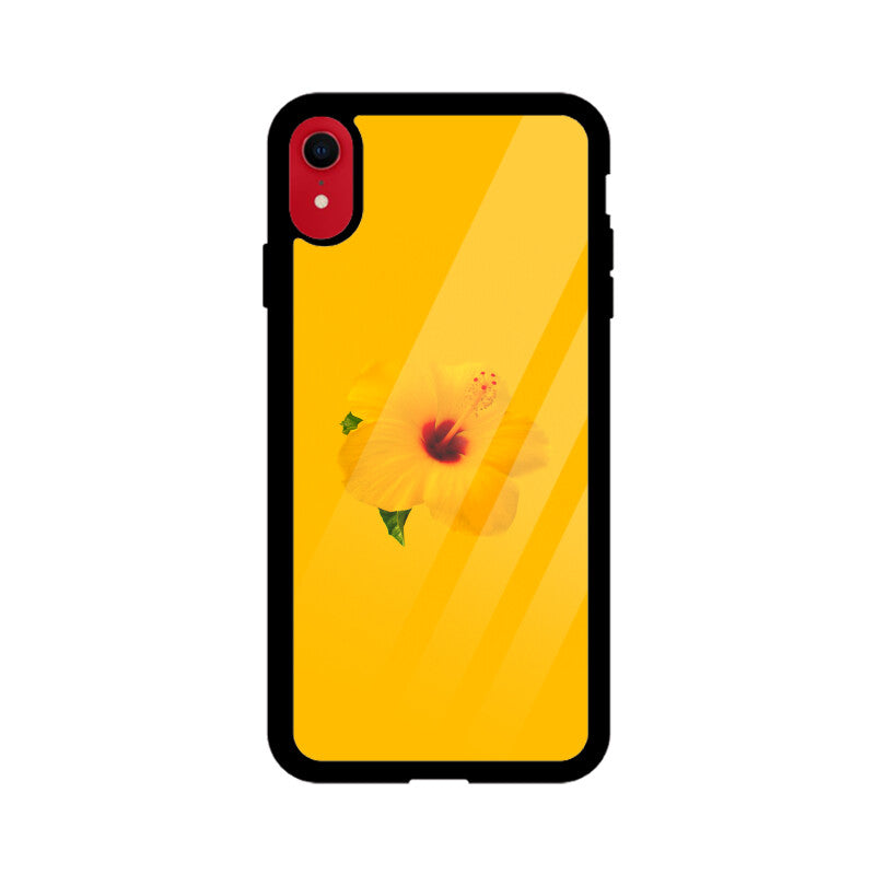Hibiscus Radiance | Glass iPhone Case