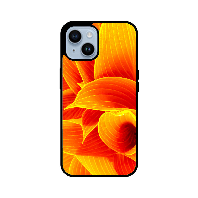Fiery Folds | Glass iPhone Case
