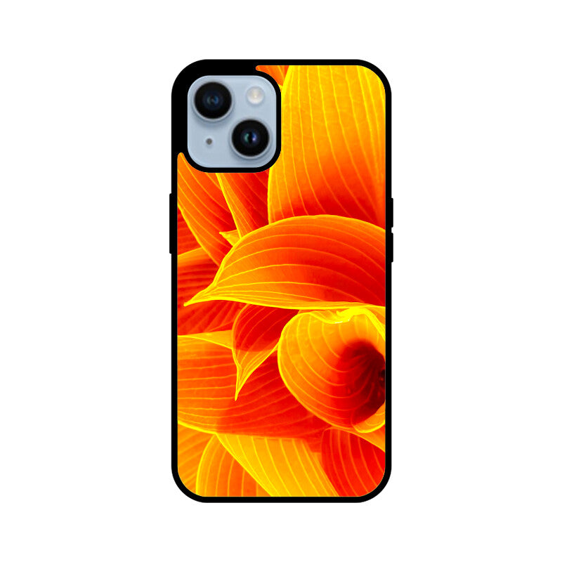 Fiery Folds | Glass iPhone Case