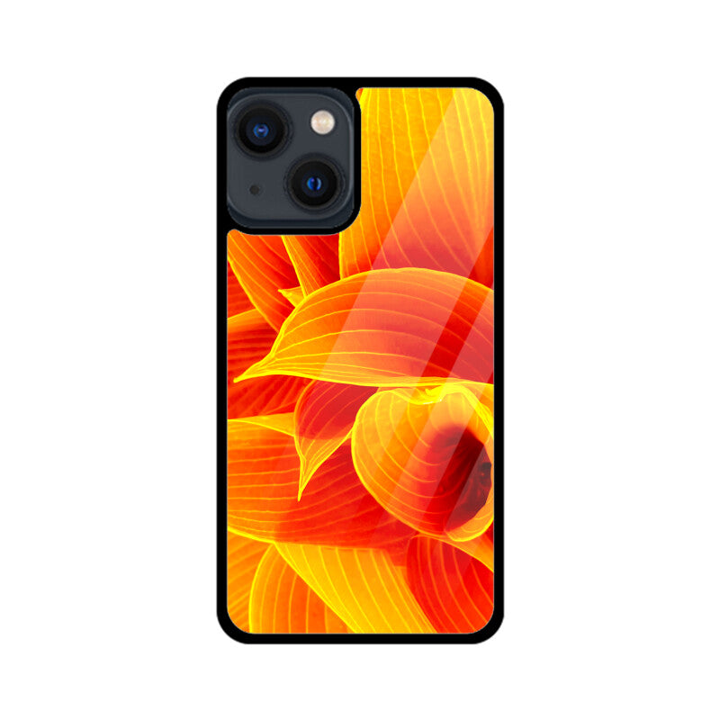 Fiery Folds | Glass iPhone Case