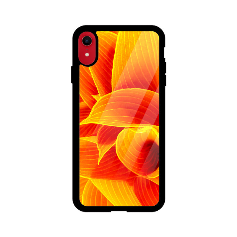 Fiery Folds | Glass iPhone Case