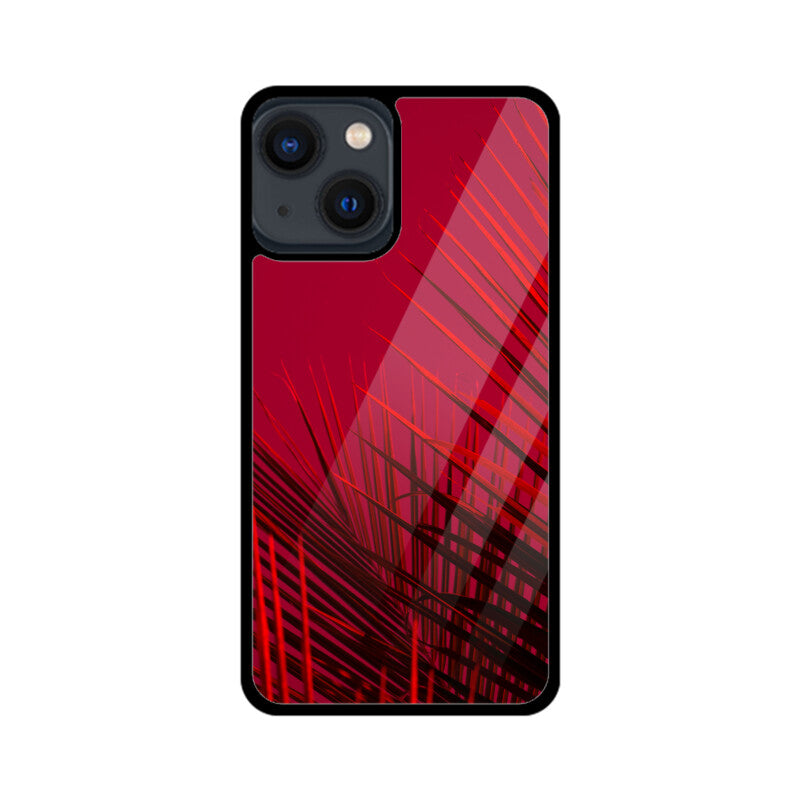 Crimson Canopy | Glass iPhone Case