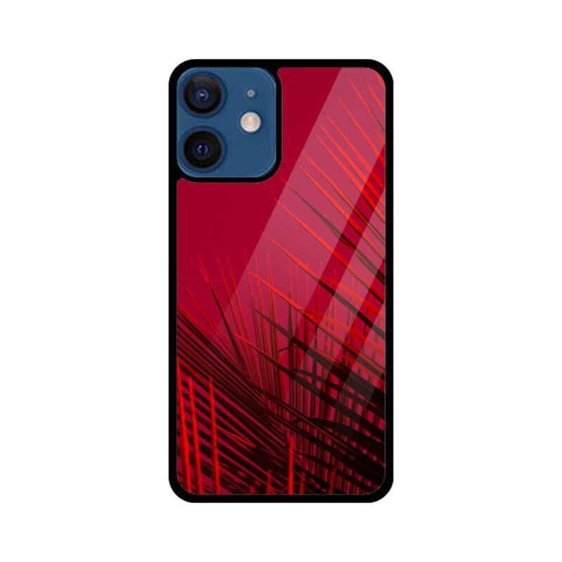 Crimson Canopy | Glass iPhone Case