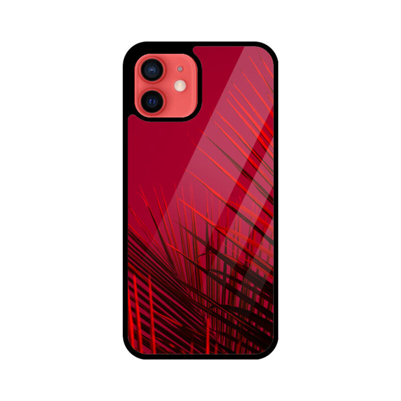 Crimson Canopy | Glass iPhone Case