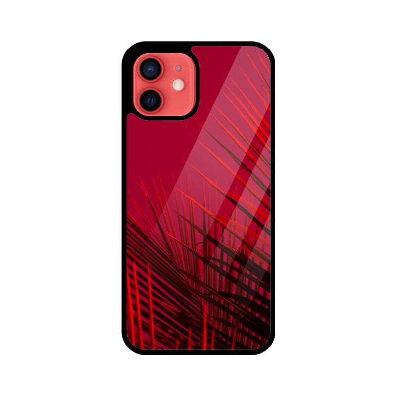 Crimson Canopy | Glass iPhone Case