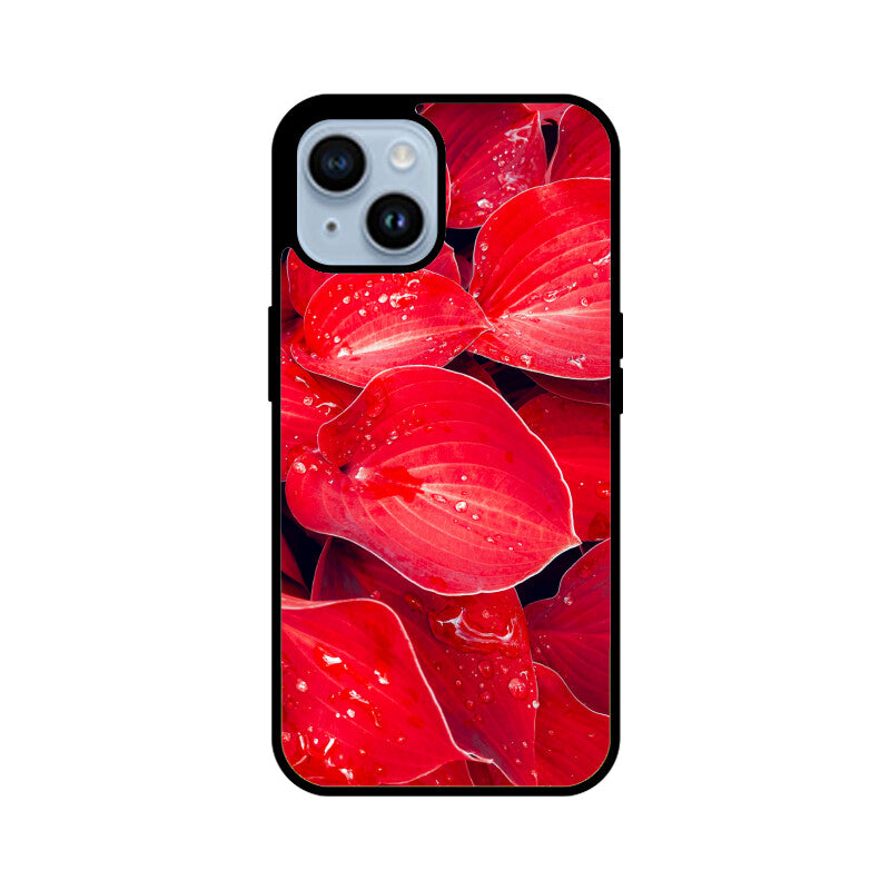 Crimson Dew | Glass iPhone Case