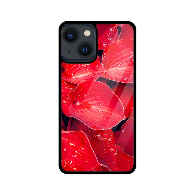 Crimson Dew | Glass iPhone Case